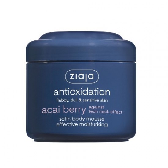 acai berry - ziaja - cosmetics - Acai berry satin body mousse moisturising 200ml COSMETICS